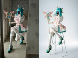 【案例】人物换背景（1）