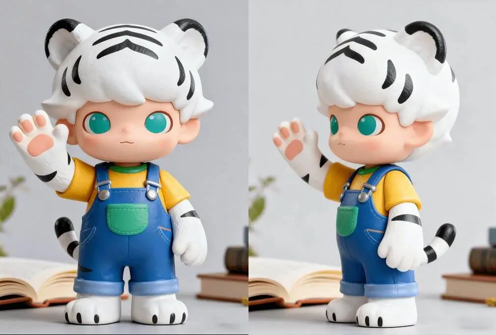 智能转角度 AI处理后